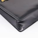 GUCCI Shoulder Bag Patent Black 000 2853 0311 0 Auth bs37986-13