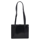 GUCCI Shoulder Bag Patent Black 000 2853 0311 0 Auth bs37986-2