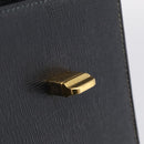 GUCCI Mini Shoulder Bag Leather Black Gold Tone 007 1742 0237 Auth bs37987-17