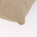 LOEWE Shoulder Bag Leather Ivory Gold Tone Auth bs37990-13