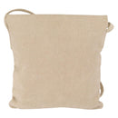 LOEWE Shoulder Bag Leather Ivory Gold Tone Auth bs37990-3