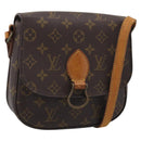 LOUIS VUITTON Monogram Saint Cloud MM Shoulder Bag M51243 LV Auth bs37996-1