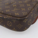 LOUIS VUITTON Monogram Saint Cloud MM Shoulder Bag M51243 LV Auth bs37996-13