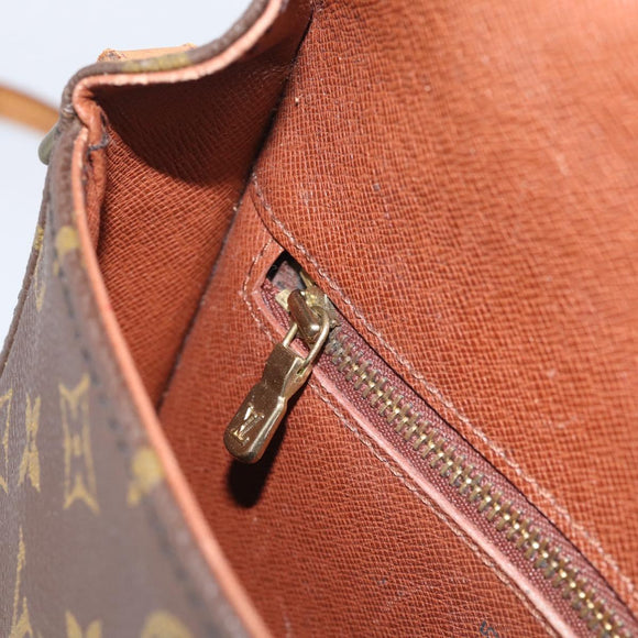 LOUIS VUITTON Monogram Saint Cloud MM Shoulder Bag M51243 LV Auth bs37996