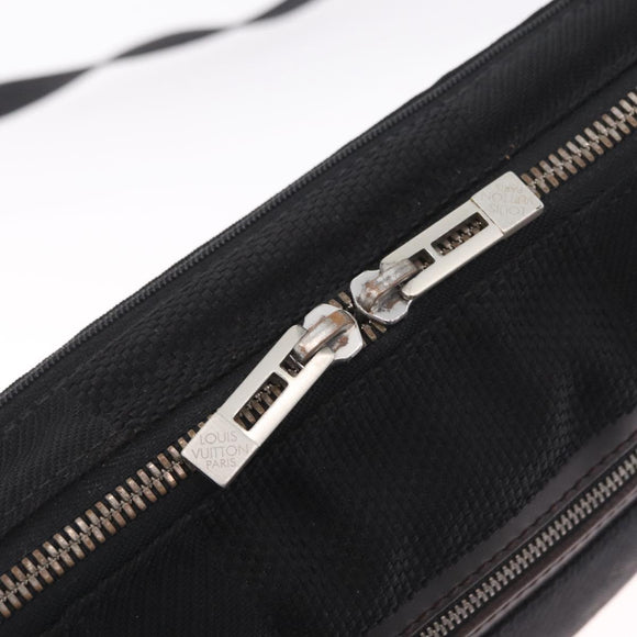 LOUIS VUITTON Damier Geant Arche Body Bag Noir M93021 LV Auth bs37998