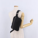 LOUIS VUITTON Damier Geant Arche Body Bag Noir M93021 LV Auth bs37998-26