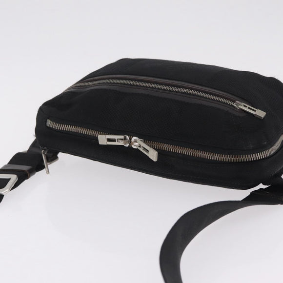 LOUIS VUITTON Damier Geant Arche Body Bag Noir M93021 LV Auth bs37998