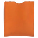 HERMES Onimetu Shoulder Bag Leather Orange Auth bs37999-2
