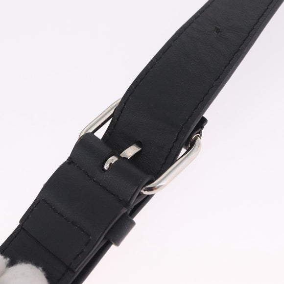 Valentino UNDERCOVER Collaboration Shoulder Bag Canvas Black Auth bs38000A