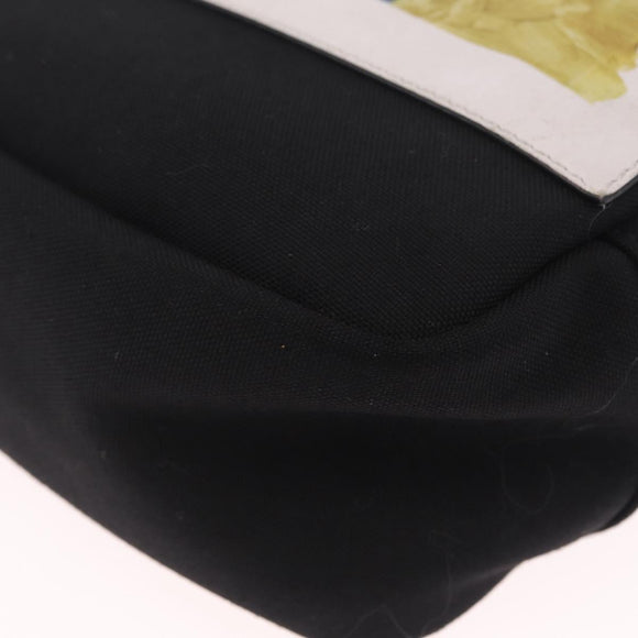 Valentino UNDERCOVER Collaboration Shoulder Bag Canvas Black Auth bs38000A