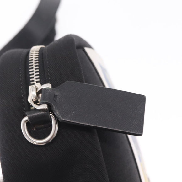 Valentino UNDERCOVER Collaboration Shoulder Bag Canvas Black Auth bs38000A