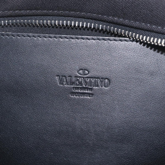 Valentino UNDERCOVER Collaboration Shoulder Bag Canvas Black Auth bs38000A