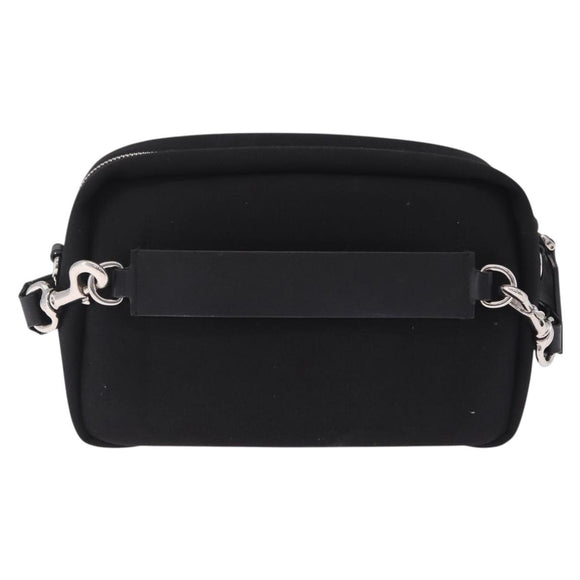 Valentino UNDERCOVER Collaboration Shoulder Bag Canvas Black Auth bs38000A
