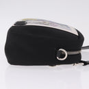 Valentino UNDERCOVER Collaboration Shoulder Bag Canvas Black Auth bs38000A-4
