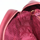 Cartier Must Line Shoulder Bag Leather Bordeaux Gold Tone Auth bs38005A-23