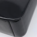 CELINE Hand Bag Patent Black Auth bs38013-10