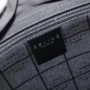 CELINE Hand Bag Patent Black Auth bs38013-18