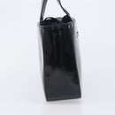 CELINE Hand Bag Patent Black Auth bs38013-5