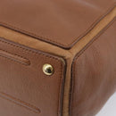 Saint Laurent Muse To Hand Bag Leather Brown Gold Tone 229680 Auth bs38016-13