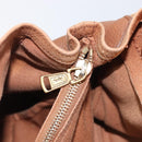 Saint Laurent Muse To Hand Bag Leather Brown Gold Tone 229680 Auth bs38016-22