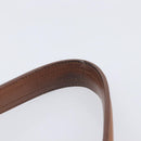 Saint Laurent Muse To Hand Bag Leather Brown Gold Tone 229680 Auth bs38016-9