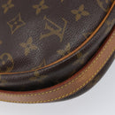 LOUIS VUITTON Monogram Jeune Fille GM Shoulder Bag M51225 LV Auth bs38033-13