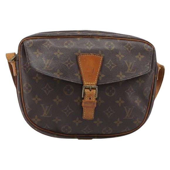 LOUIS VUITTON Monogram Jeune Fille GM Shoulder Bag M51225 LV Auth bs38033