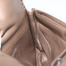 LOEWE Clutch Bag Leather Brown Auth bs38037-17