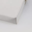 HERMES Shoulder Bag Leather White Gold Auth bs38040-12