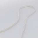 HERMES Shoulder Bag Leather White Gold Auth bs38040-8
