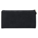 Stella McCartney Fabera Long Wallet Polyester Black Gold Auth bs38046-3