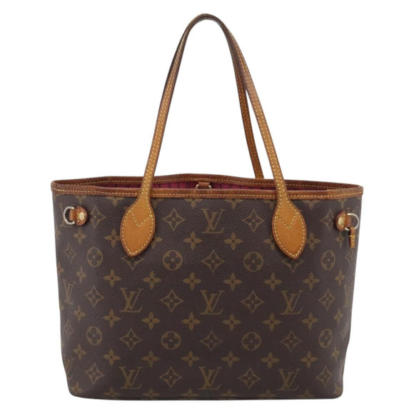 LOUIS VUITTON Monogram Neverfull PM Tote Bag M40155 LV Auth bs38054