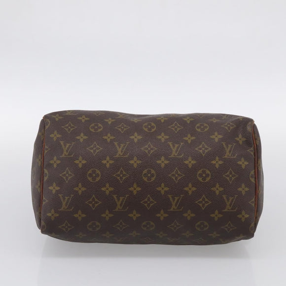 LOUIS VUITTON Monogram Speedy 30 Hand Bag M41526 LV Auth bs38055