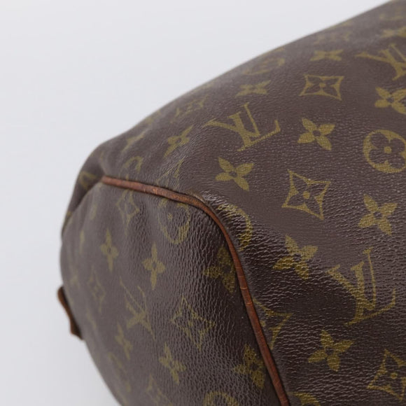 LOUIS VUITTON Monogram Speedy 30 Hand Bag M41526 LV Auth bs38055