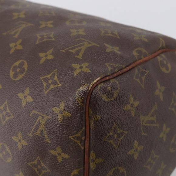 LOUIS VUITTON Monogram Speedy 30 Hand Bag M41526 LV Auth bs38055