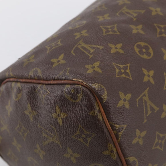 LOUIS VUITTON Monogram Speedy 30 Hand Bag M41526 LV Auth bs38055