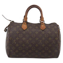 LOUIS VUITTON Monogram Speedy 30 Hand Bag M41526 LV Auth bs38055-3