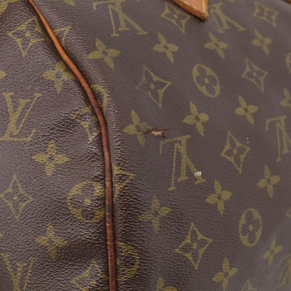 LOUIS VUITTON Monogram Speedy 30 Hand Bag M41526 LV Auth bs38055