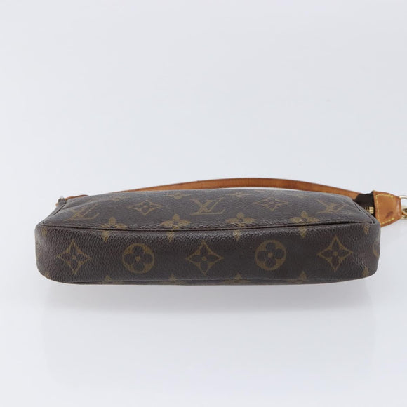 LOUIS VUITTON Monogram Pochette Accessoires Pouch M51980 LV Auth bs38057