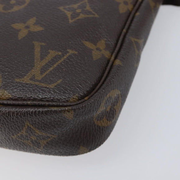 LOUIS VUITTON Monogram Pochette Accessoires Pouch M51980 LV Auth bs38057