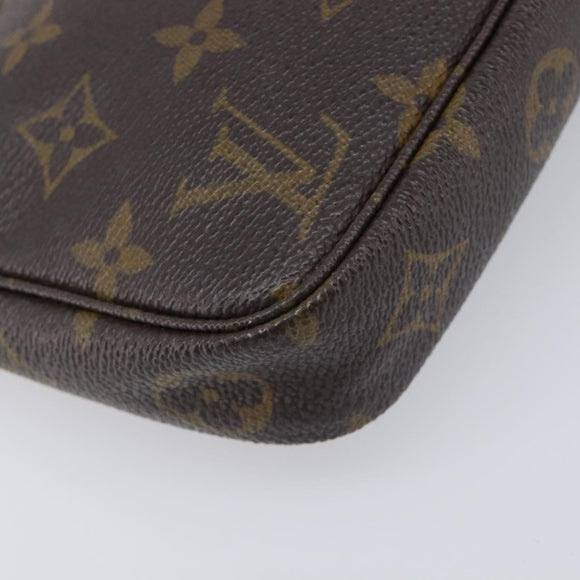 LOUIS VUITTON Monogram Pochette Accessoires Pouch M51980 LV Auth bs38057