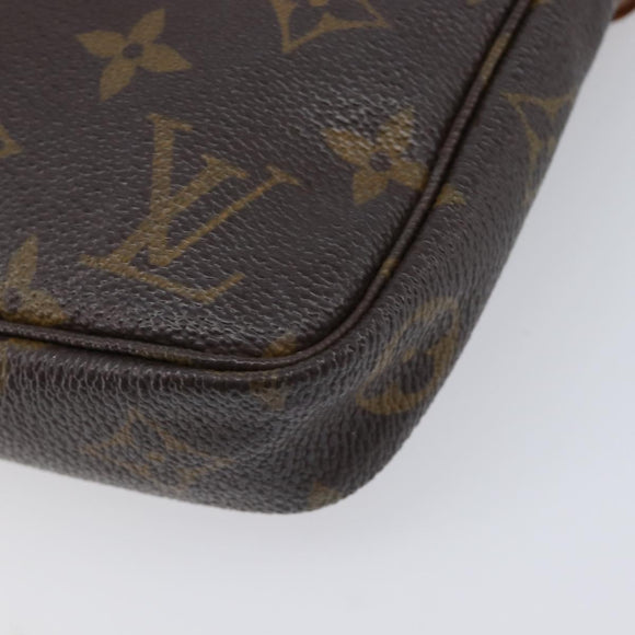 LOUIS VUITTON Monogram Pochette Accessoires Pouch M51980 LV Auth bs38057