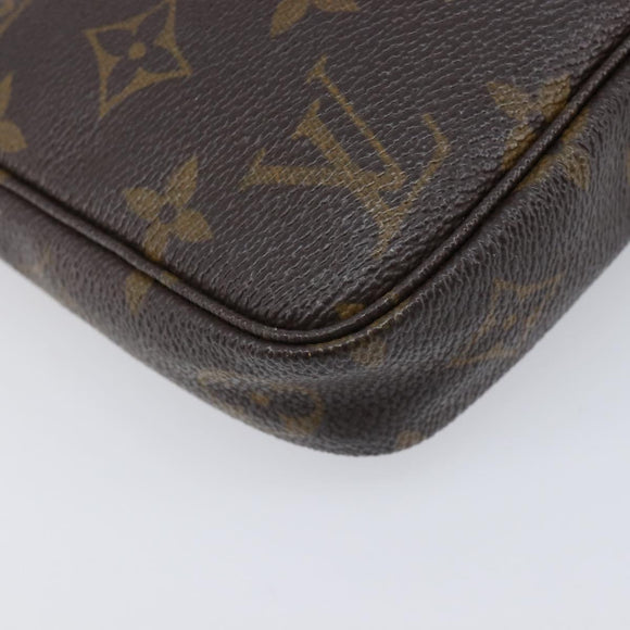 LOUIS VUITTON Monogram Pochette Accessoires Pouch M51980 LV Auth bs38057