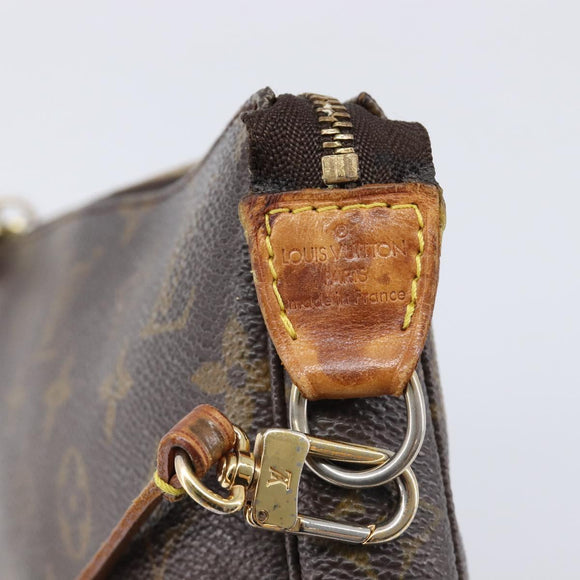 LOUIS VUITTON Monogram Pochette Accessoires Pouch M51980 LV Auth bs38057