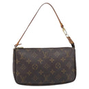LOUIS VUITTON Monogram Pochette Accessoires Pouch M51980 LV Auth bs38057-2