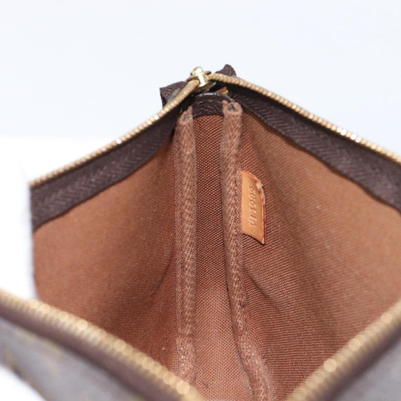 LOUIS VUITTON Monogram Pochette Accessoires Pouch M51980 LV Auth bs38057
