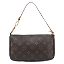 LOUIS VUITTON Monogram Pochette Accessoires Pouch M51980 LV Auth bs38057-3
