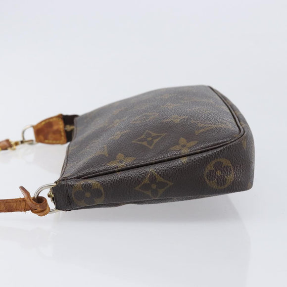 LOUIS VUITTON Monogram Pochette Accessoires Pouch M51980 LV Auth bs38057