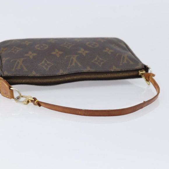 LOUIS VUITTON Monogram Pochette Accessoires Pouch M51980 LV Auth bs38057