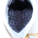 Christian Dior Canage Shoulder Bag Denim Blue Gold Auth bs38061A-16